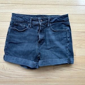 High rise shorts size 6